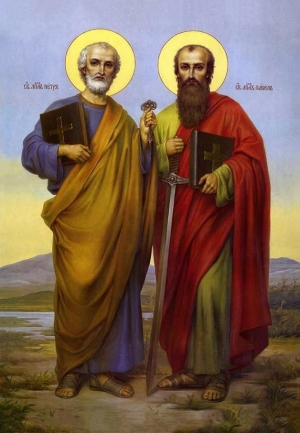 Апостолы Петр и Павел: интернациональные имена