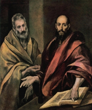 «Апостолы Петр и Павел» Эль Греко